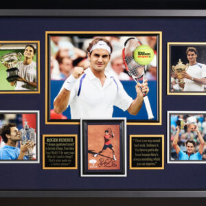 Roger Federer JSA authenticated Signed Photo